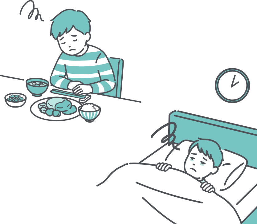 不登校の背景に“睡眠の乱れ”が隠れていることがあります